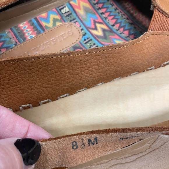 Hush Puppies brown leather moccasins - Picture 6 of 6